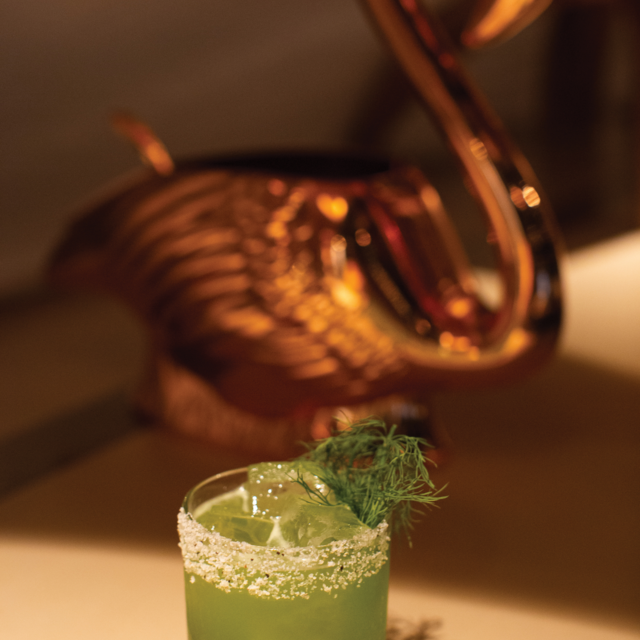 Booze Hound: What’s the Dill/Beetle Juice at Flamingo Cocktail Club